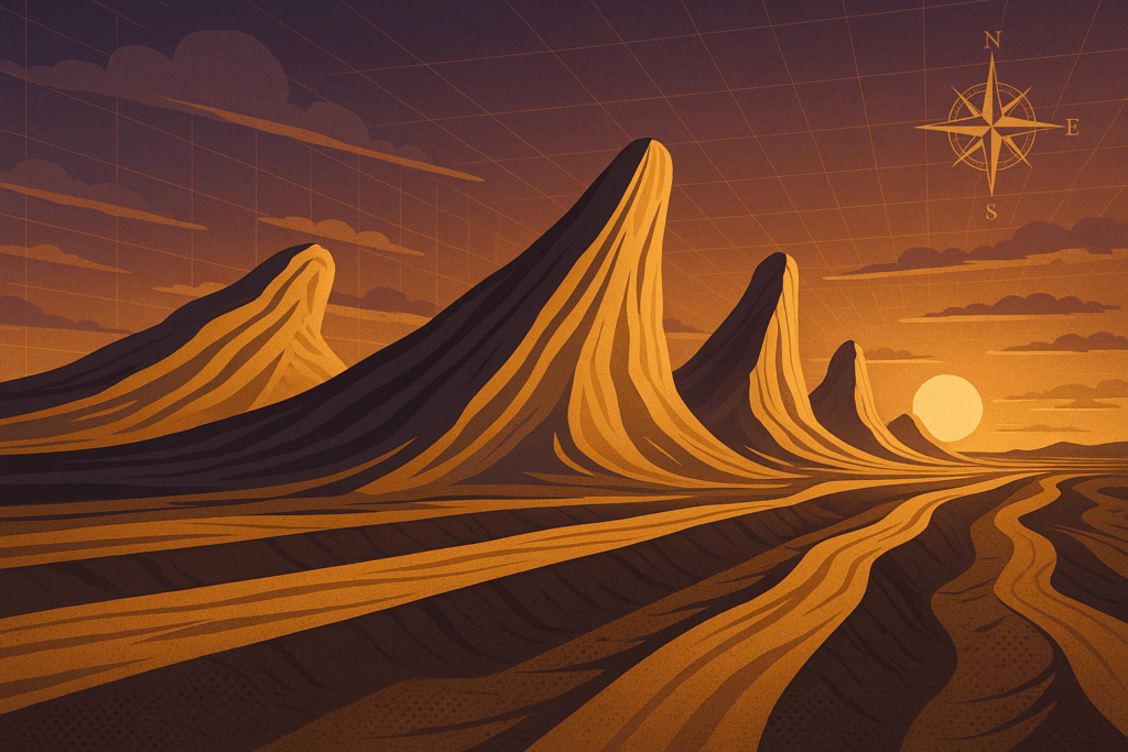 Yardangs: Wind-Sculpted Desert Landscapes