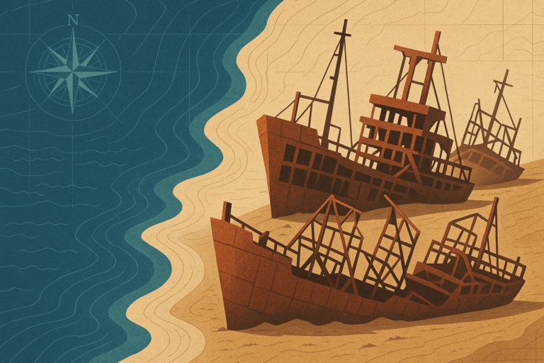 Ship Breaking Yards: The World’s Beach Graveyards