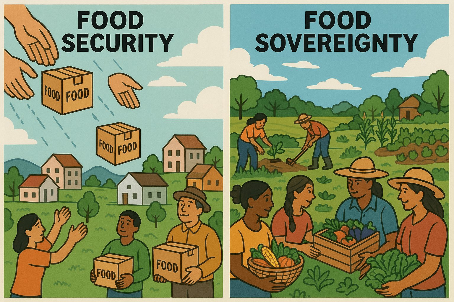 Food Sovereignty vs. Food Security