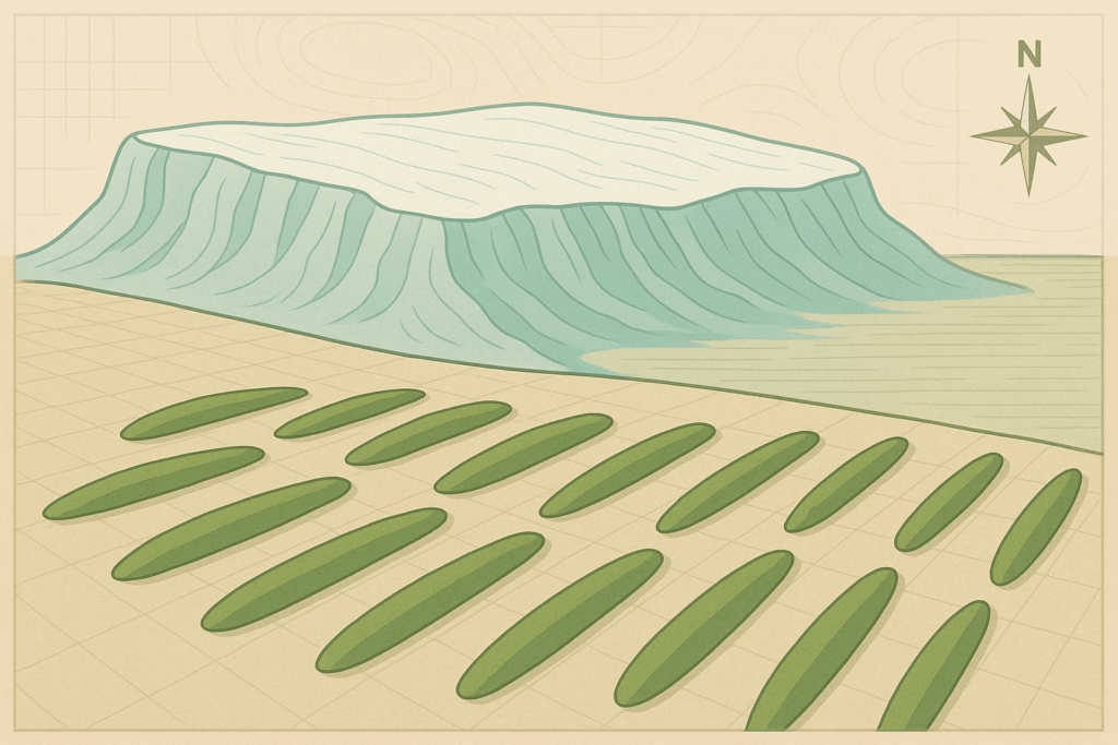Drumlins: Footprints of a Glacier