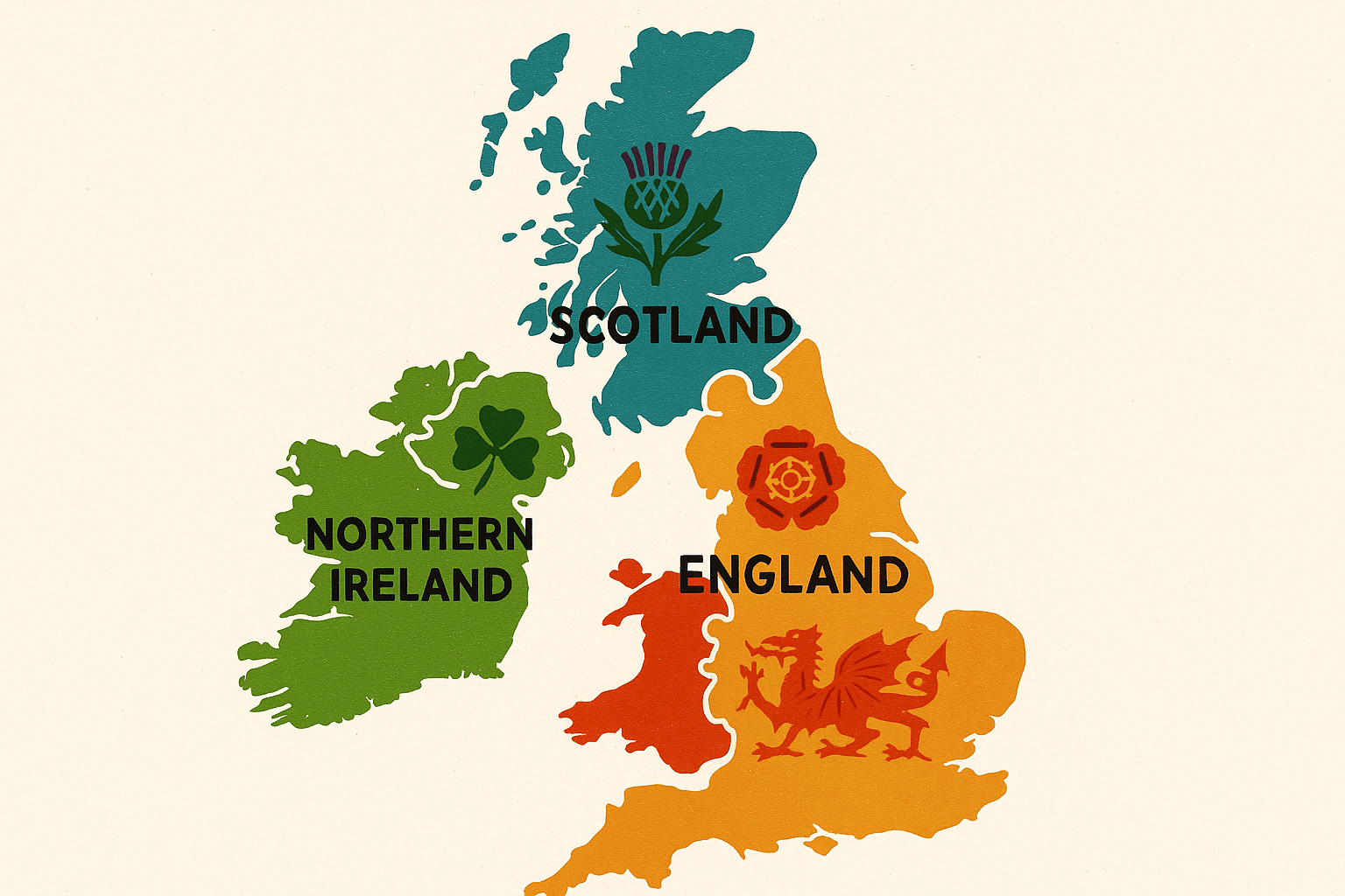 The UK Puzzle: Are England & Scotland Countries?