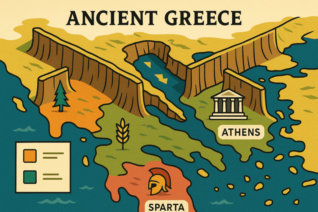 Ancient Greece: Built by its Geography