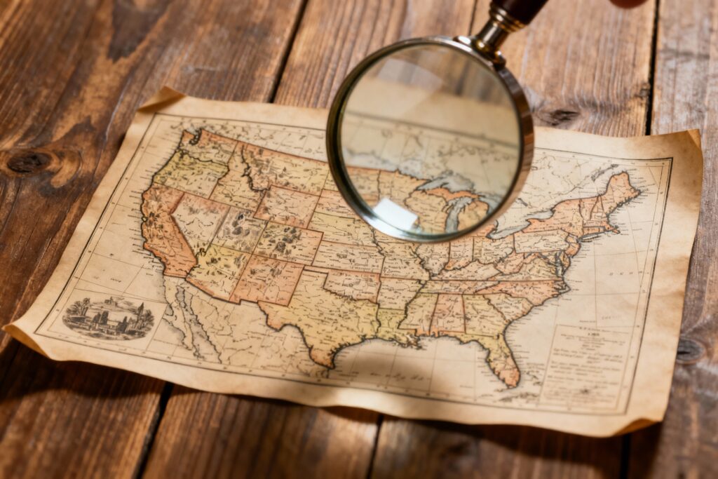 Secrets Hidden in the USA Geography Map