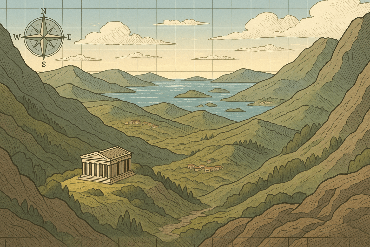 How Mountains & Sea Forged Ancient Greece