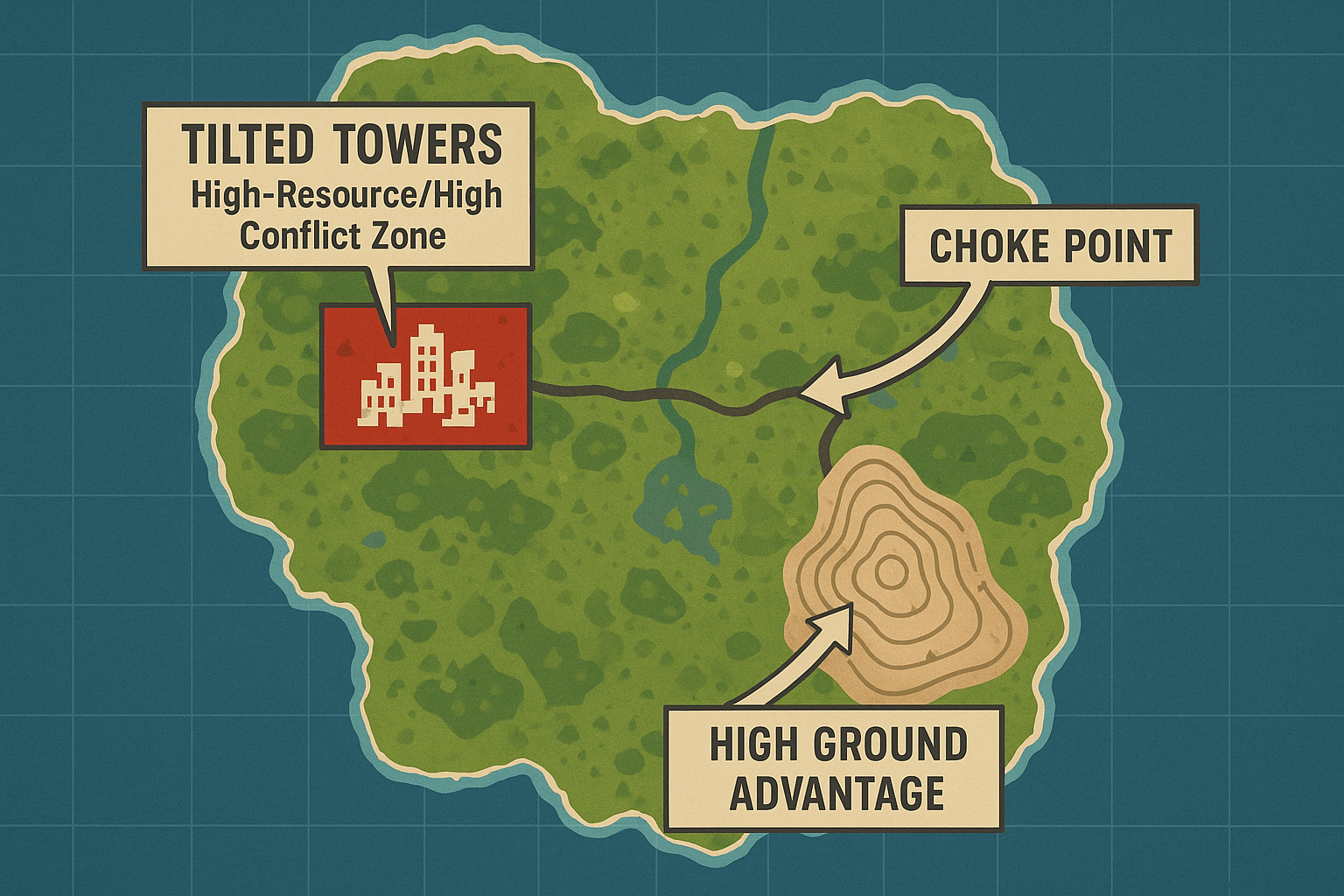 The Geography of ‘Fortnite’ Explained