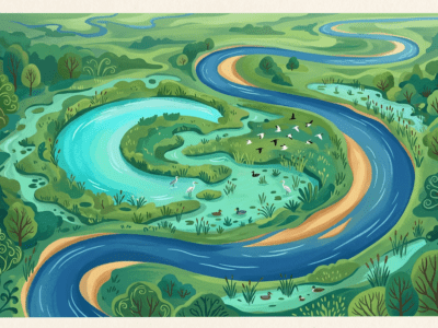 Oxbow Lakes: How Rivers Abandon Their Curves