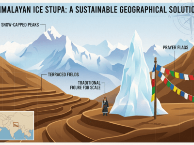 Ice Stupas: Ladakh’s Artificial Glaciers